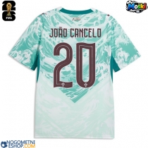 Moški Nogometni dresi Portugalska Joao Cancelo #20 Gostujoči SP 2026 Kratek Rokav